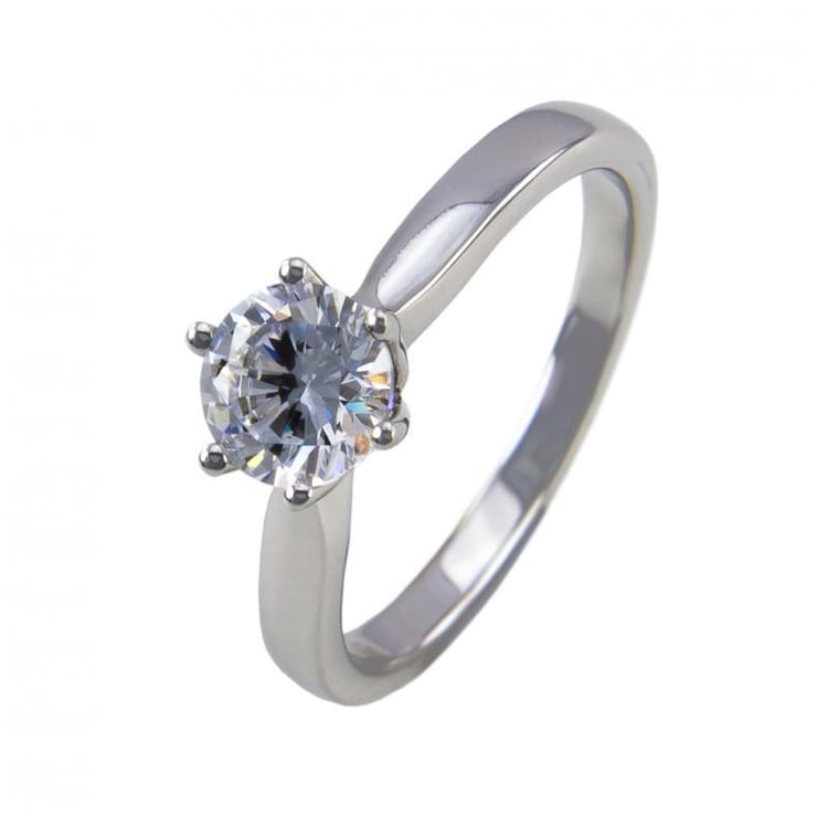 Prsten s diamantom Isma