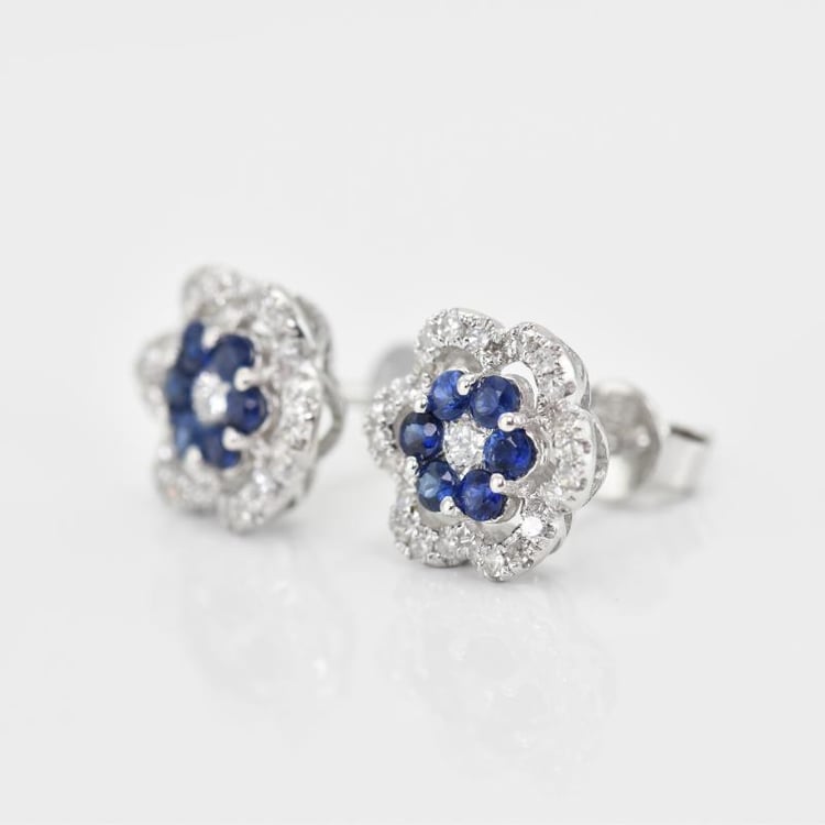 Drahokamové náušnice 14992