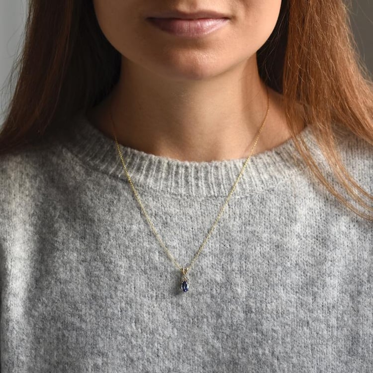 Náhrdelník s tanzanitom 50771