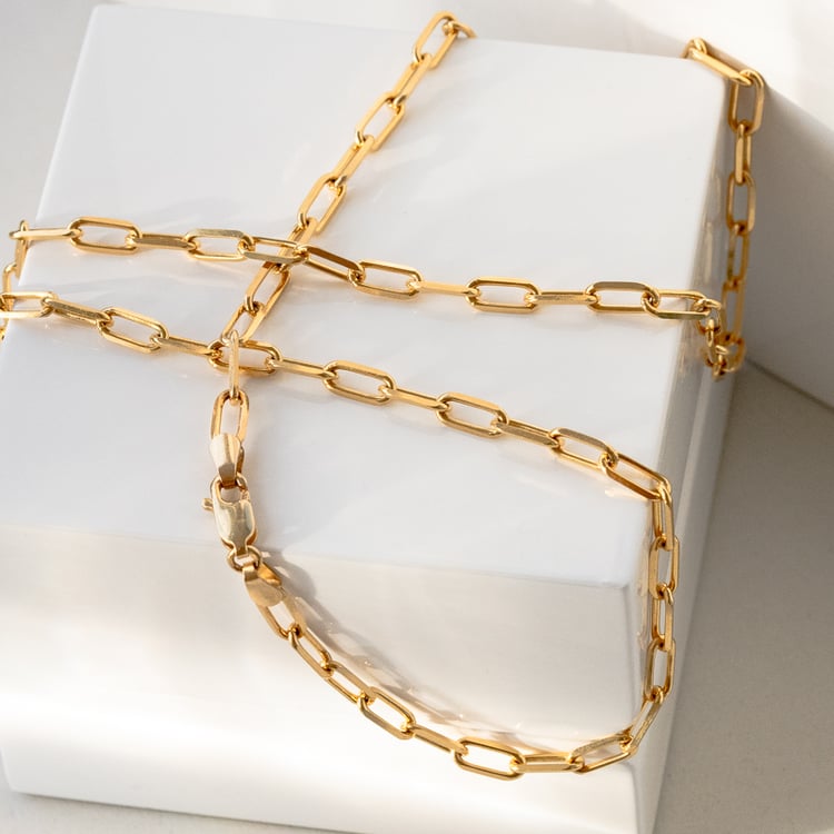 Masívna ankr retiazka 50 cm z 14k zlata 119843