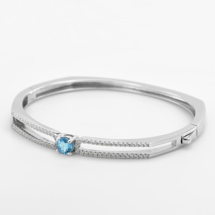 Náramok s modrým topásom 50975