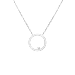 Zlatý karma náhrdelník s diamantom Elisedd