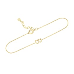 Strieborný náramok s písmenom podľa vašej voľby Ainslee