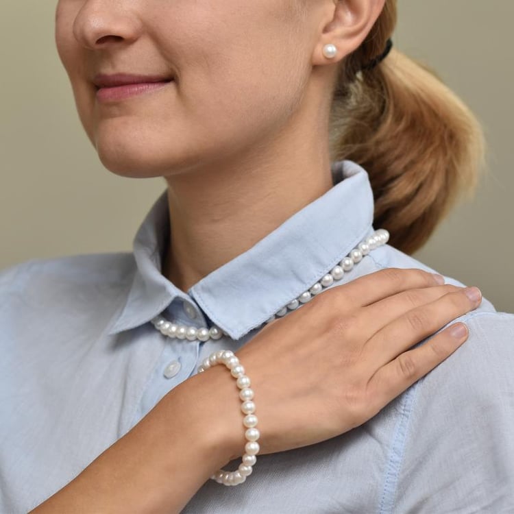 Kolekce šperků s perlami 23228