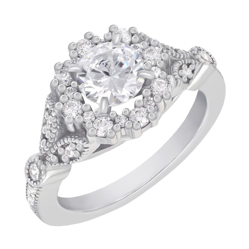 Extravagantný zlatý set vykladaný diamantmi Clorissa