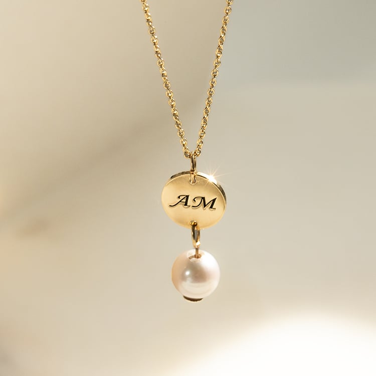 Perlový prívesok s gravírom Milana 138020