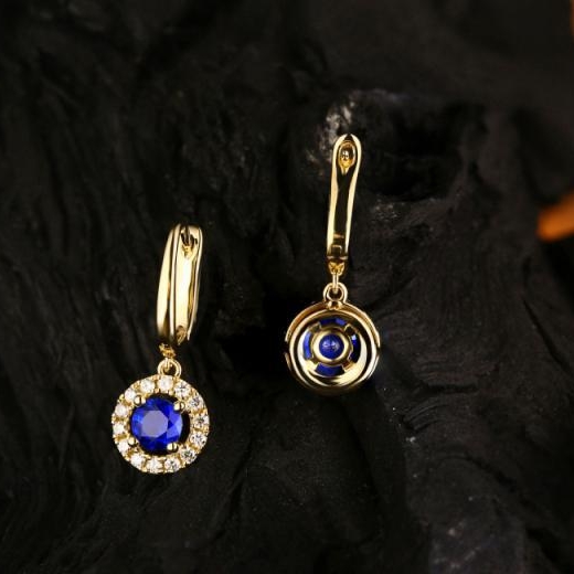 Zafírové náušnice Larra 9988