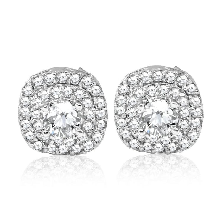 Diamantové náušnice zo zlata Eleine