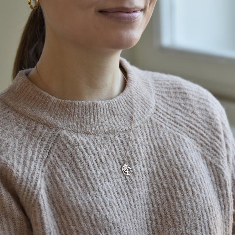 Zlatý náhrdelník strom života 41723