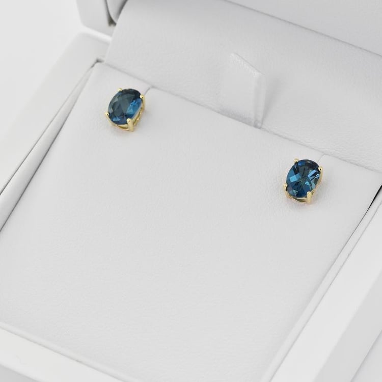 Topásové náušnice 30754