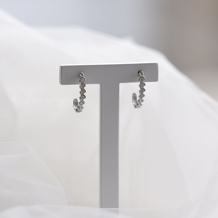 Zlaté kruhové náušnice 58353