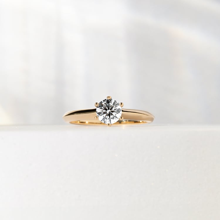 Zásnubný prsteň s lab-grown diamantom Vanani 141288