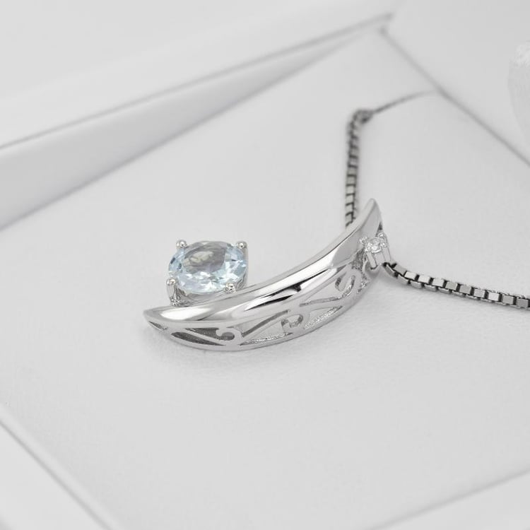 Akvamarínový prívesok Lovynia 1782