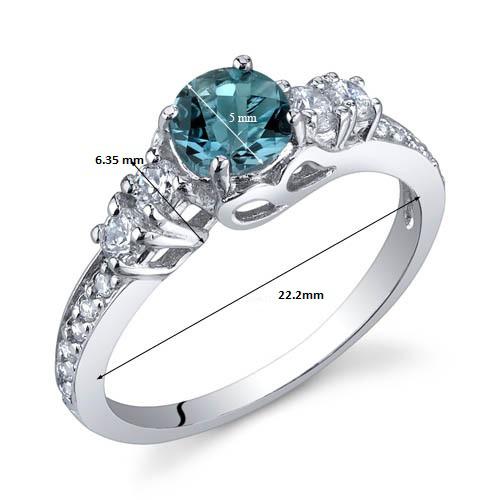 Prsteň s topásom Tamika 8071