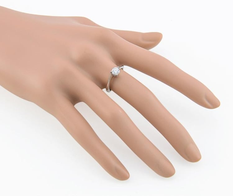 Zlatý zásnubný prsteň zo zlata Faria 969