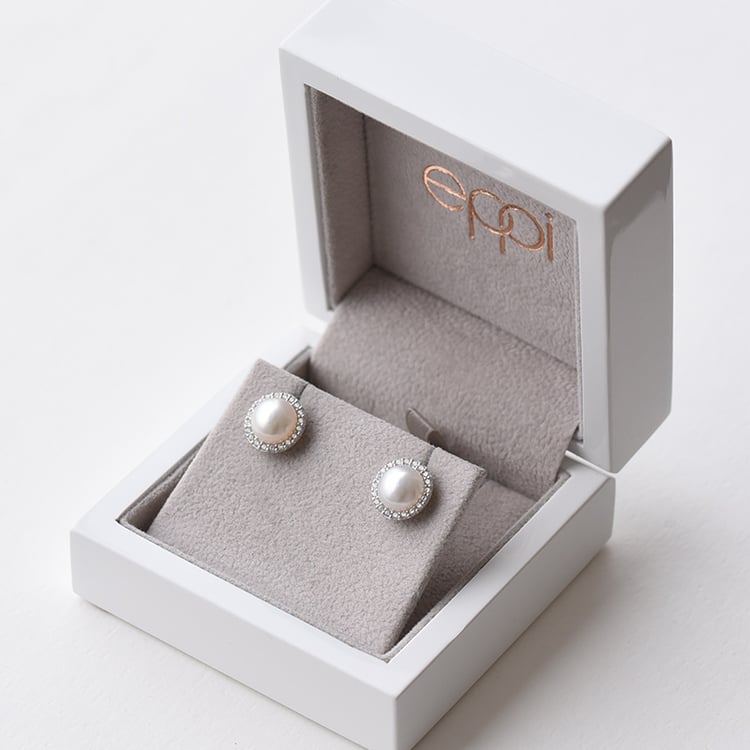 Náušnice s perlami 74115