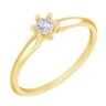 Solitaire prsteň s lab-grown diamantom Malvina