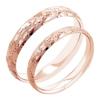 Svadobné obrúčky s ručnou rytinou mrakov Bowen