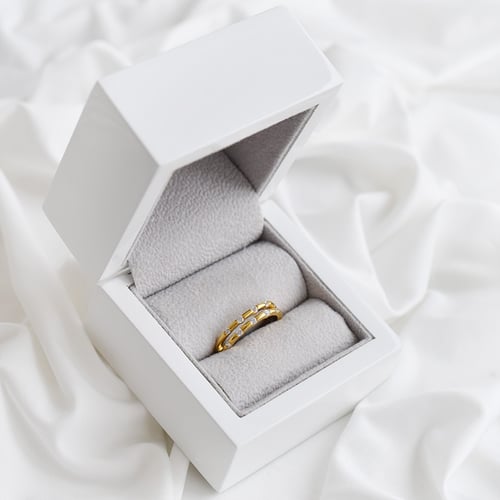 Elegantný diamantový prsteň Luis