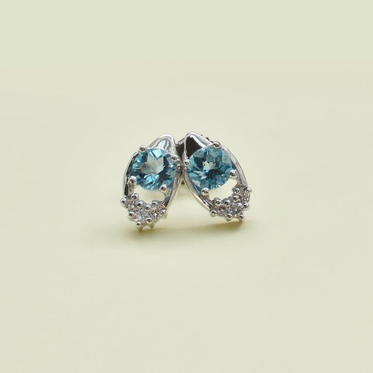 Strieborné náušnice Ozane 11963