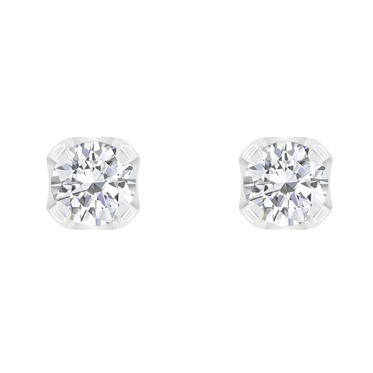 Náušnice s 0.50ct diamantmi Jadine