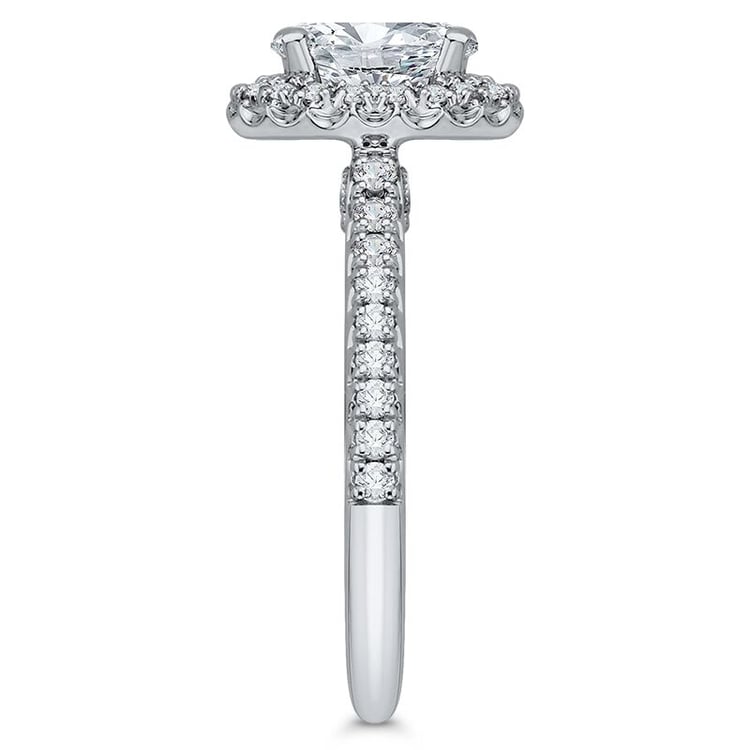 Zásnubný prsteň s diamantmi zo zlata 46287