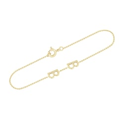 Náramok s 2 písmenami vašej voľby Ainslee