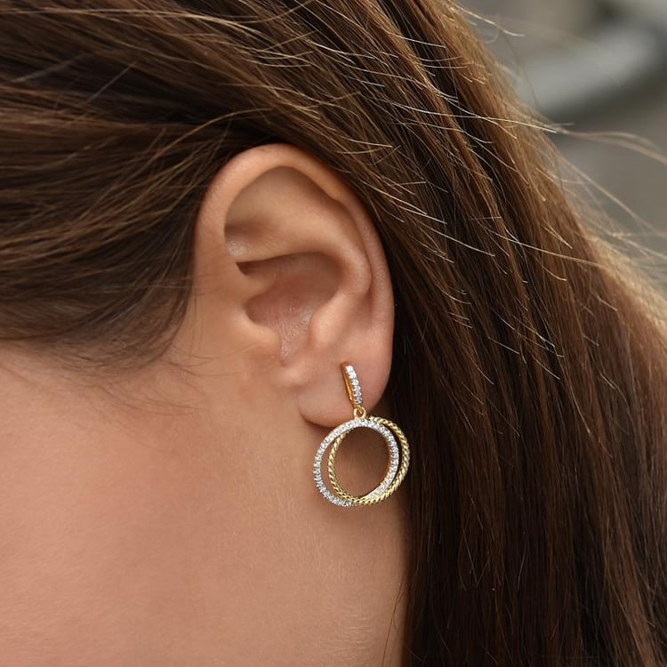 Kruhové náušnice 35351