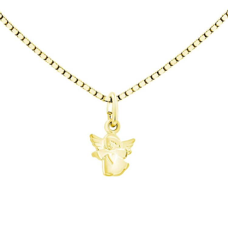 Zlatý prívesok s anjelom 