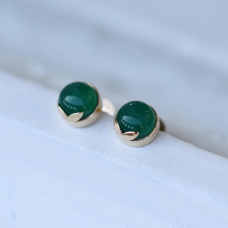 Zlaté náušnice 50053