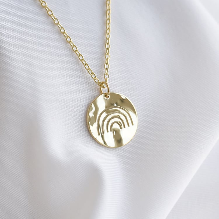 Strieborný prívesok s dúhou Nicole 82081