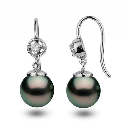 Náušnice s perlou Elata 25002