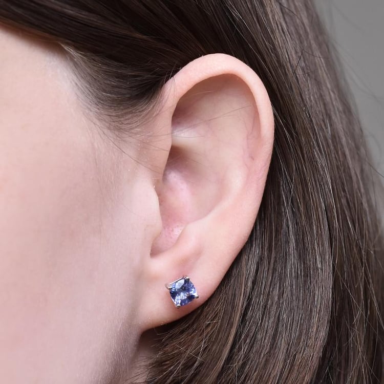 Tanzanitové náušnice 28845