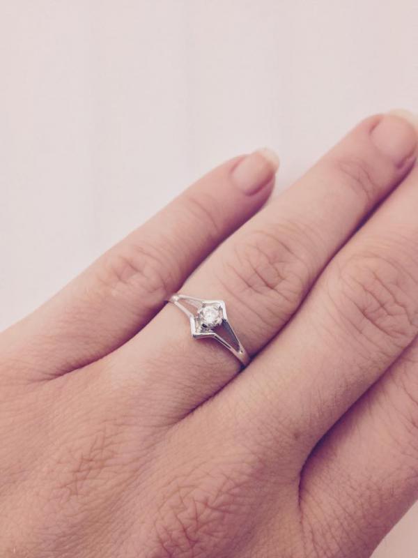 Zásnubný prsteň 6541