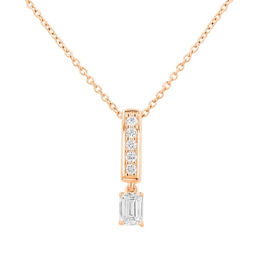 Elegantný prívesok s lab-grown diamantmi Maizy