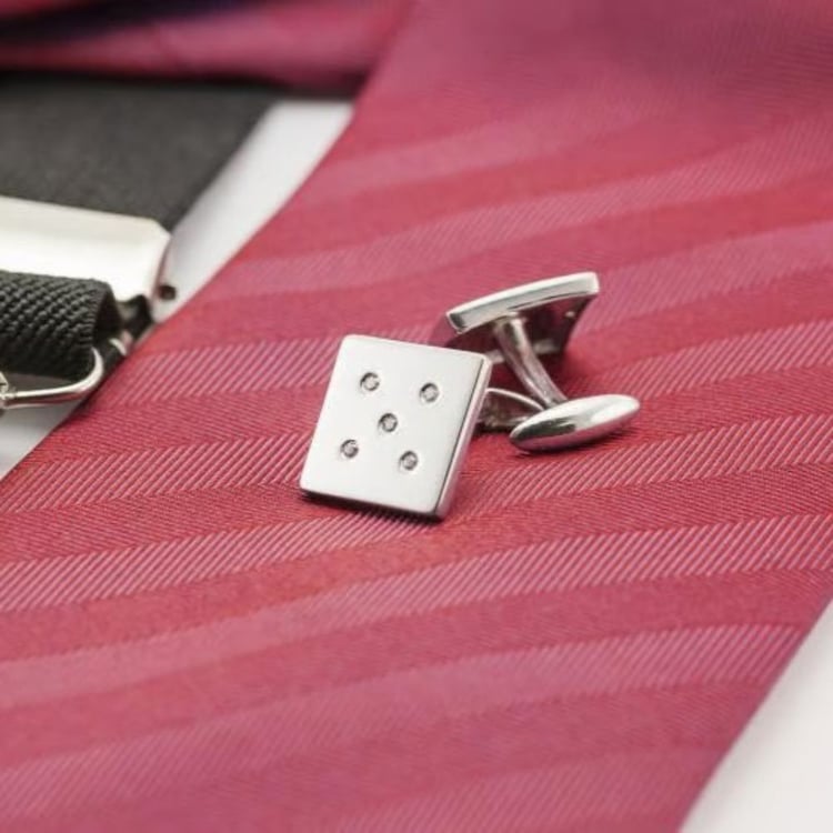 Manžetové gombíky s diamantmi 165318