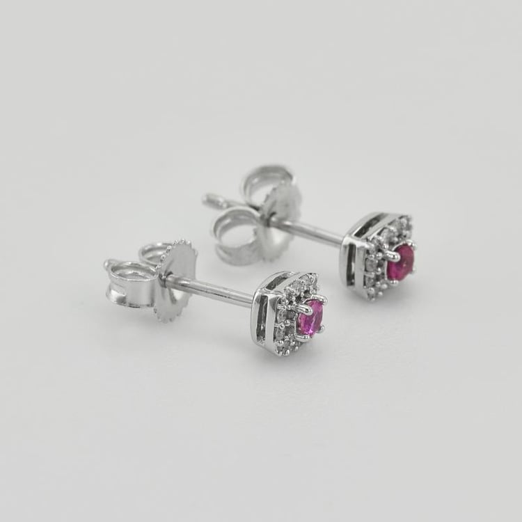 Zafírové náušnice s diamantmi Noelle 41777