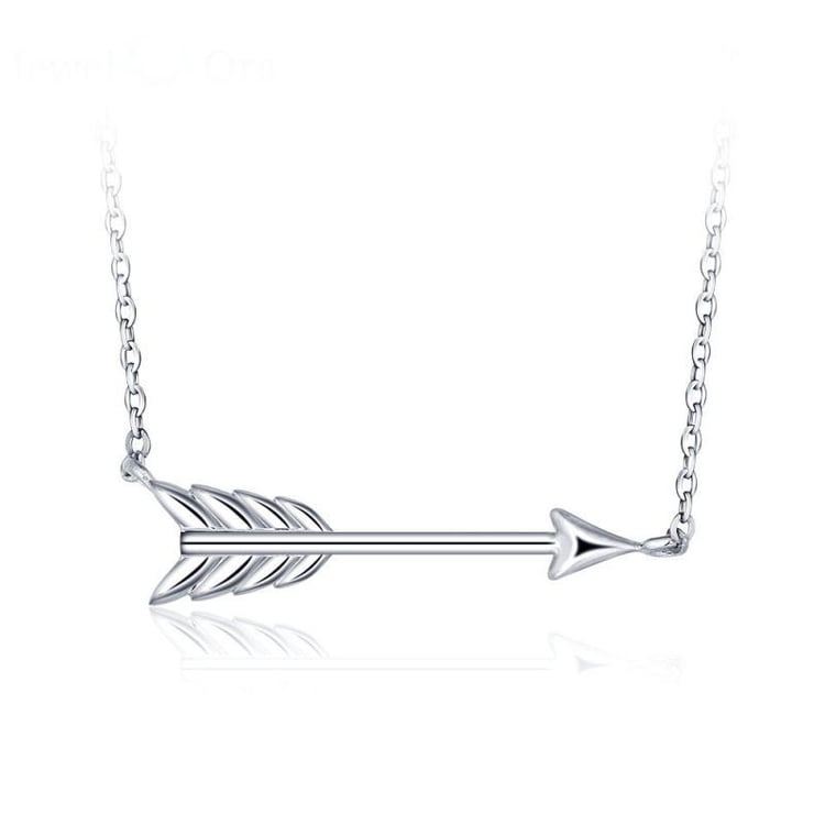 Strieborný náhrdelník s amorovým šípom Rekiah