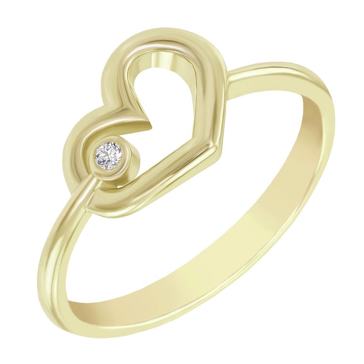 Prsteň s diamantom 40294