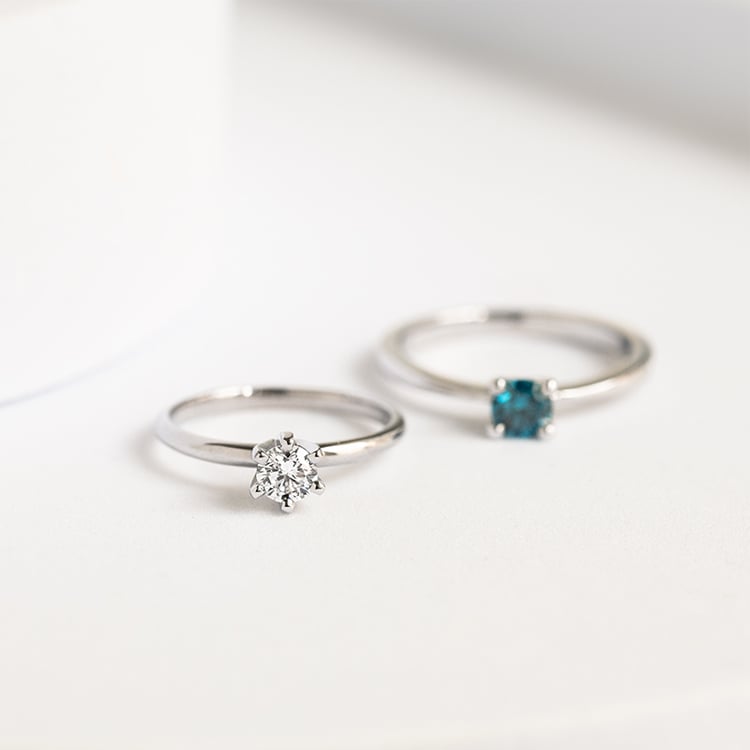 Zásnubný prsteň s 0.30ct IGI certifikovaným diamantom Gina 143879