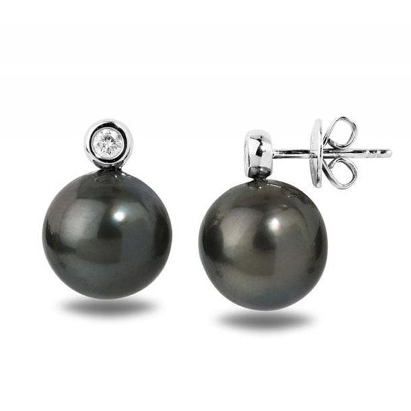 Perlové náušnice ze zlata 25084