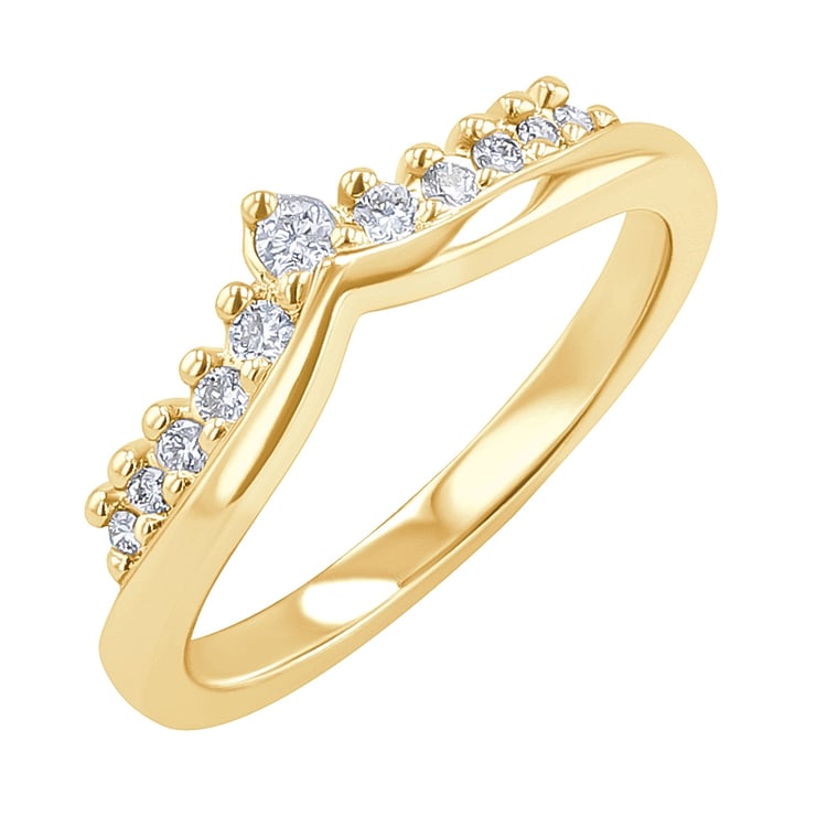 Vykrojený prsteň s lab-grown diamantmi Santana 128820