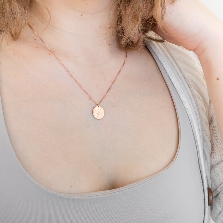 Prívesok Malý princ s ružou a gravírom 118673