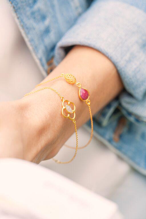 Pozlátený náramok Alainea 6765