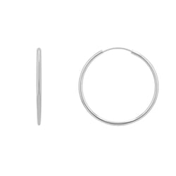 Zlaté kruhové náušnice Aliesha