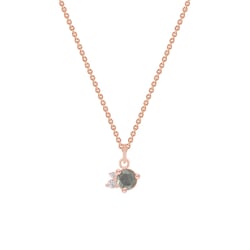 Zlatý prívesok so salt and pepper diamantom Neviah