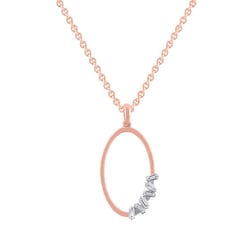 Zlatý prívesok s lab-grown diamantom Rosie