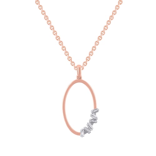 Zlatý prívesok s lab-grown diamantom Rosie