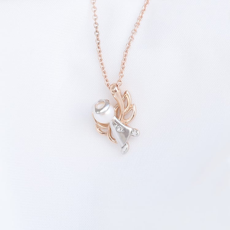 Prívesok s perlou a diamantmi 91882