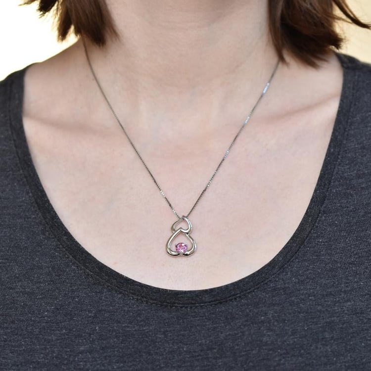 Strieborný prívesok lásky 28283